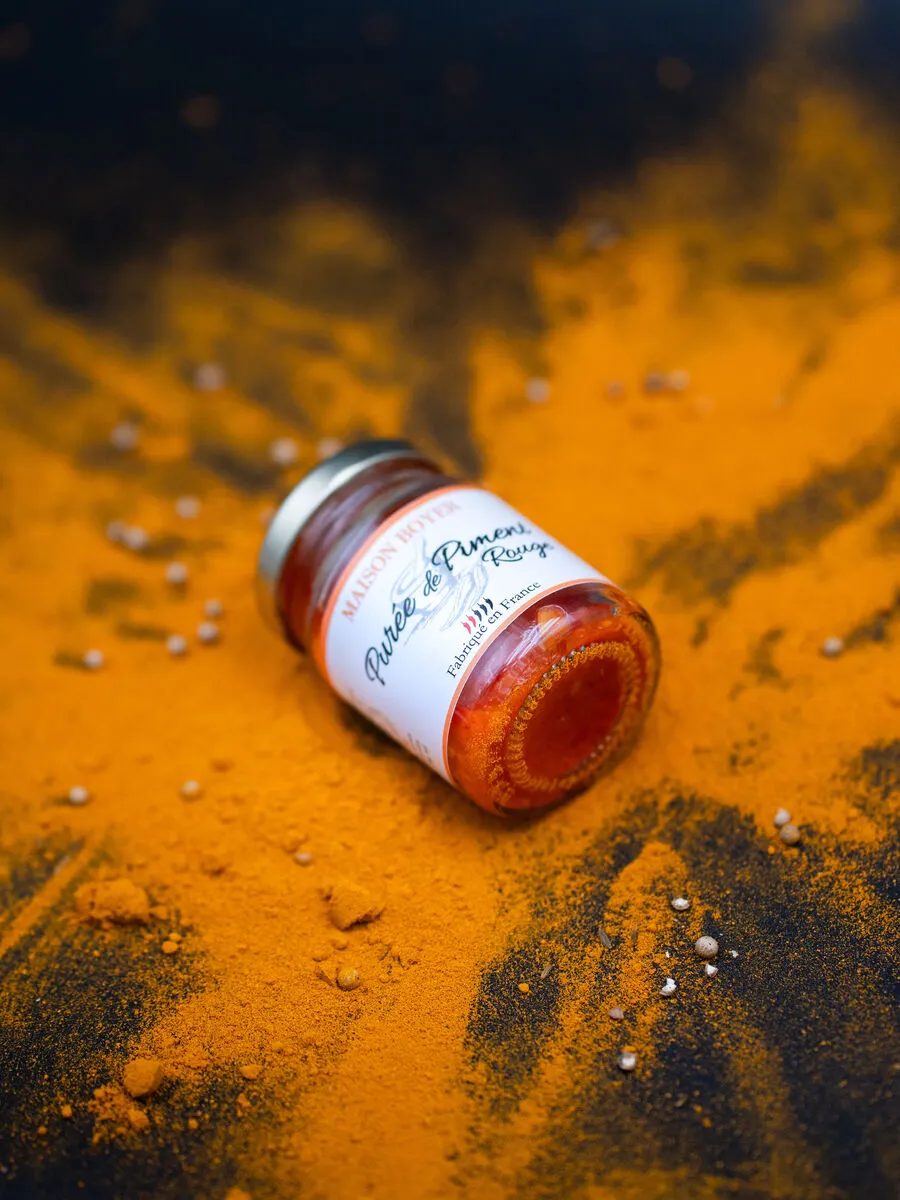 Purée de Piment Rouge Artisanale - Force 2/5 - Éveil des Papilles