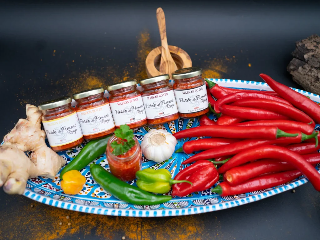 5-pots-piment-maison-boyer-avec-épices 5-pots-piment-maison-boyer-avec-épices